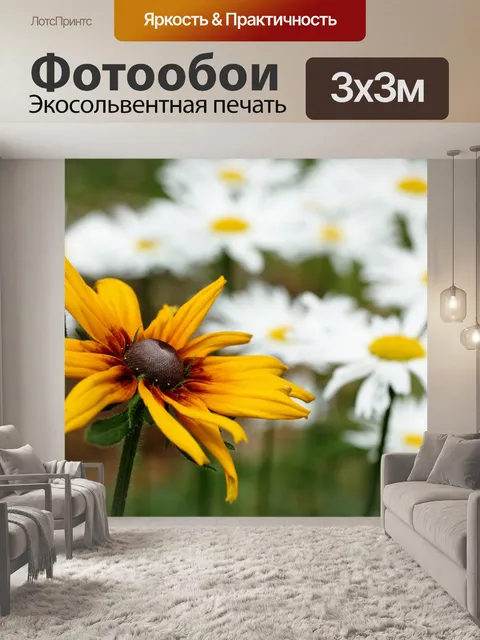Фотообои Цветы