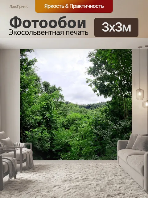 Фотообои Фа Луанг Водопад Лесопарк