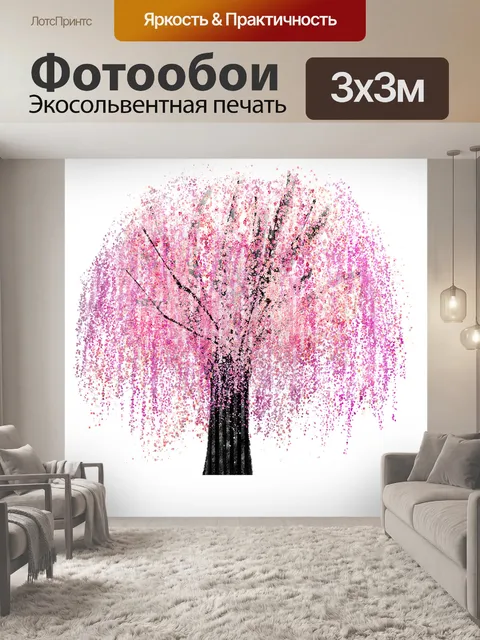 Фотообои Вишни в цвету