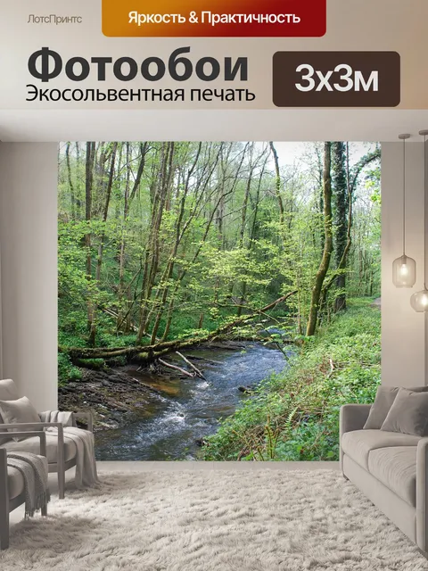 Фотообои Лесной массив