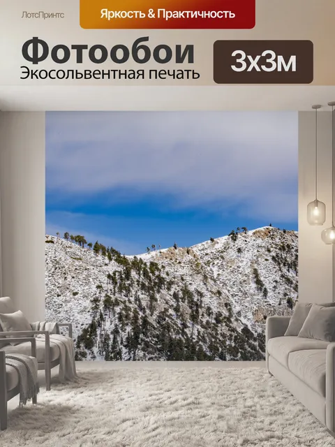 Фотообои Горы и снег