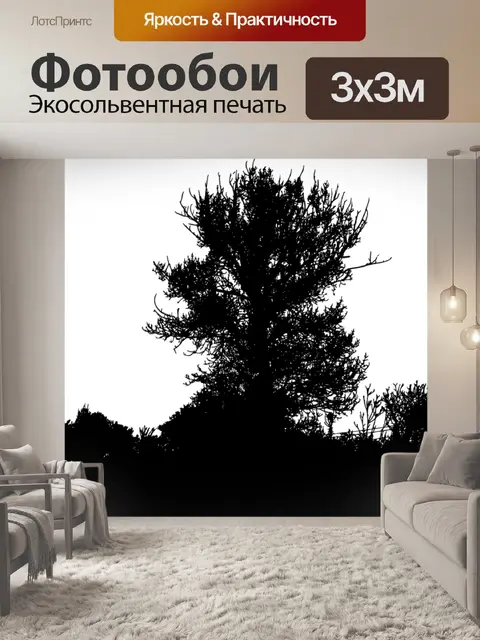 Фотообои Силуэт