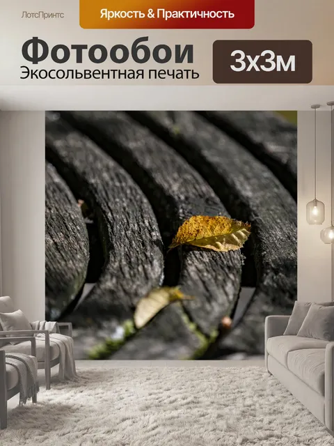 Фотообои Осенние листья