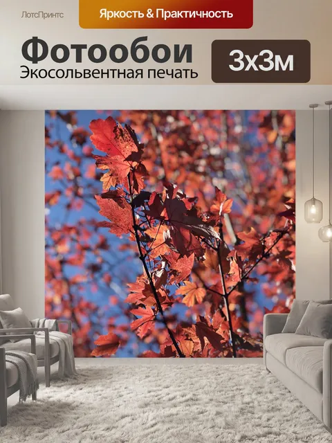 Фотообои Листья