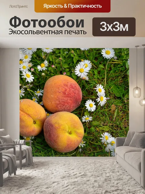 Фотообои Персики