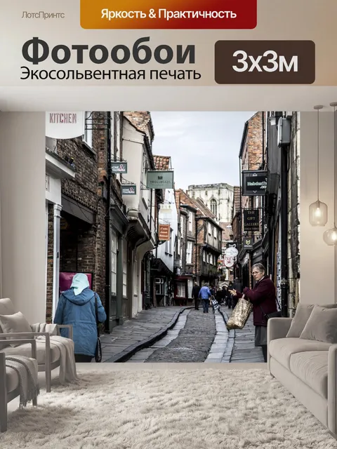 Фотообои Шамблес в Йорке