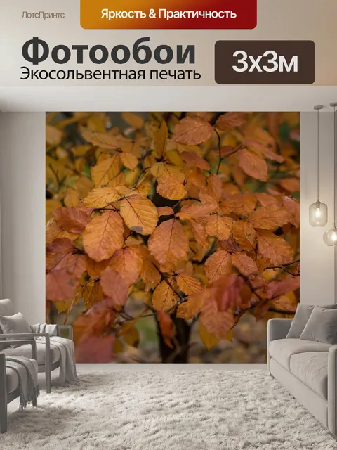 Фотообои Листья