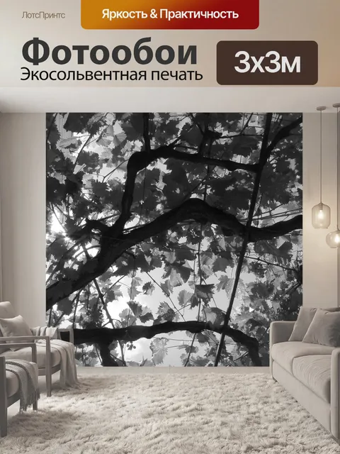 Фотообои Листья