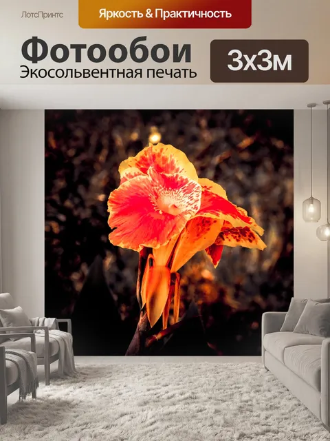 Фотообои Цветы