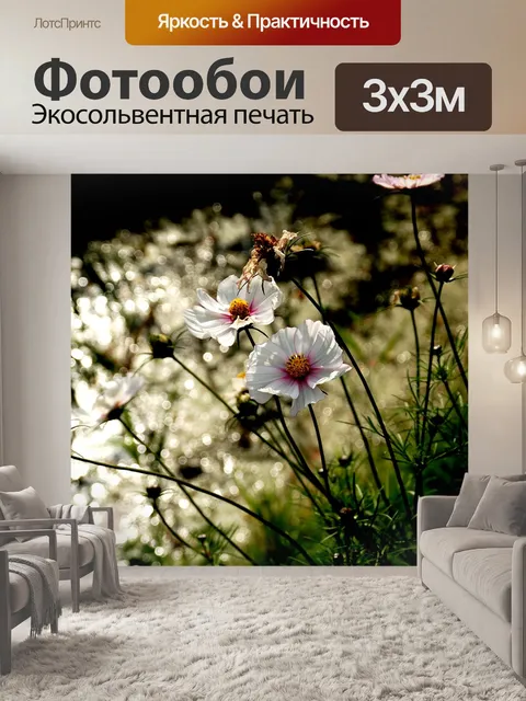 Фотообои Цветы