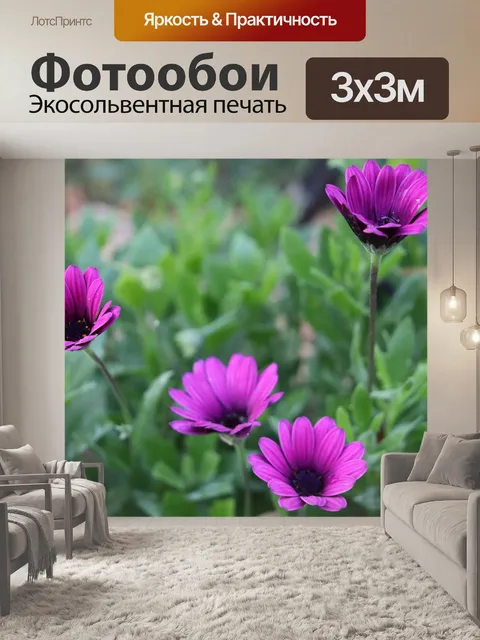 Фотообои Цветы