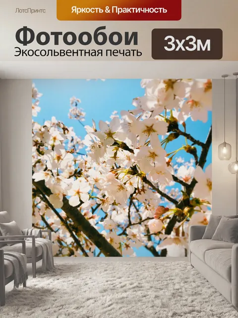 Фотообои Цветы