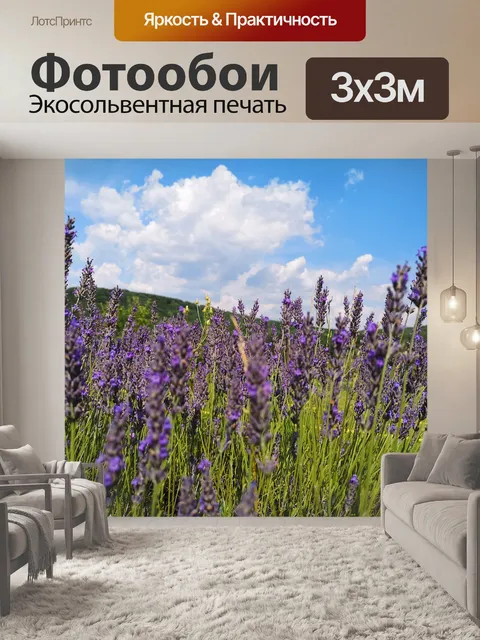 Фотообои Лаванда
