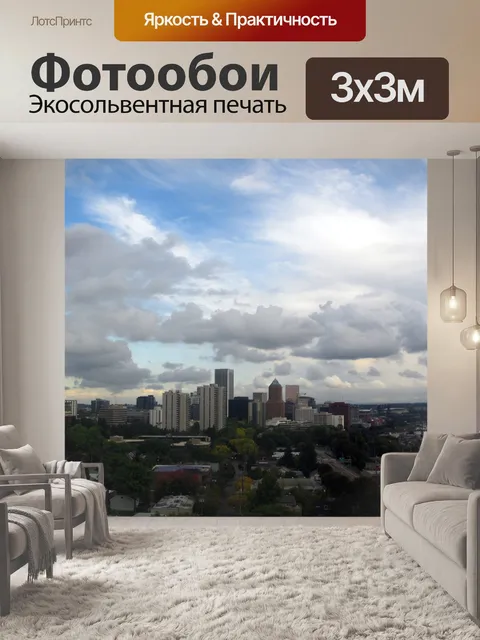 Фотообои Портленд Skyline