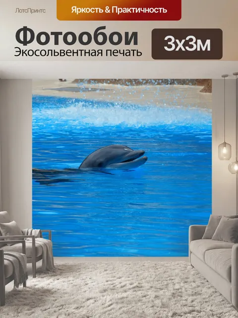 Фотообои Бутылконосый дельфин