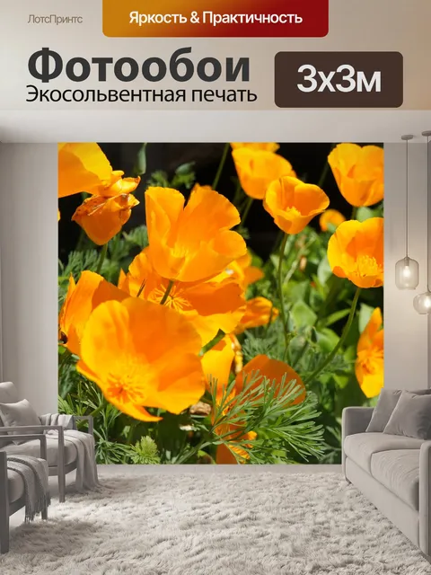 Фотообои Цветы