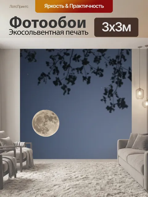 Фотообои Луна