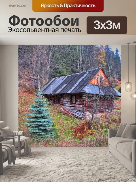Фотообои Коттедж