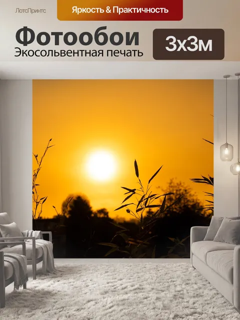 Фотообои Восход солнца
