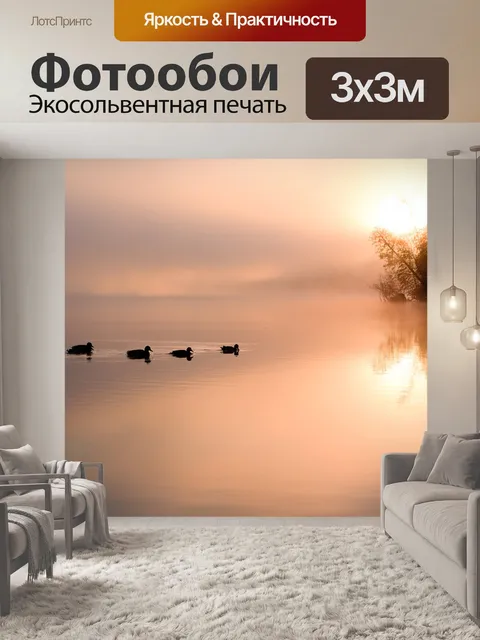 Фотообои Утренний туман