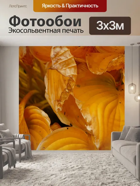 Фотообои Листья