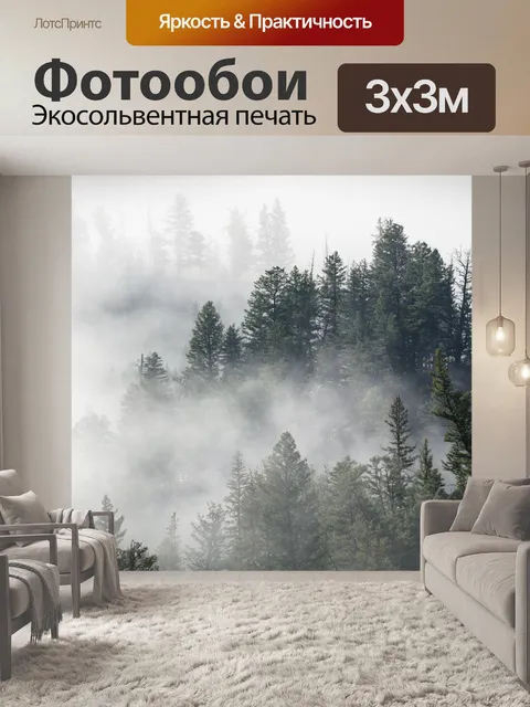 Фотообои туманный