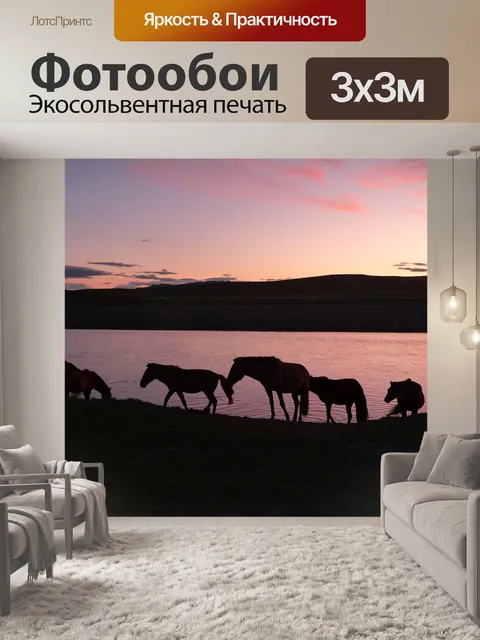 Фотообои Заход солнца