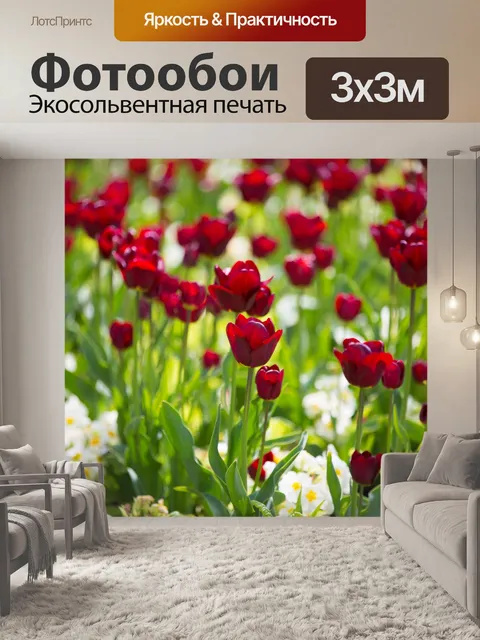 Фотообои Цветы