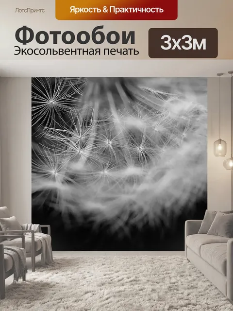 Фотообои Одуванчик