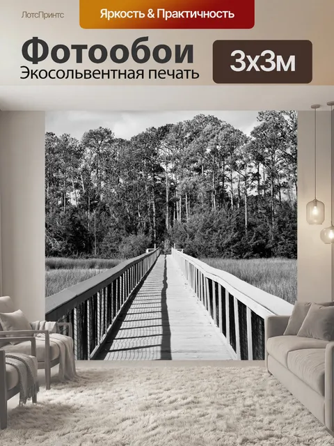 Фотообои Прогулка по болоту