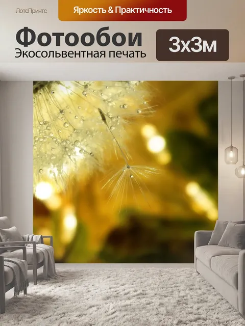 Фотообои Одуванчик