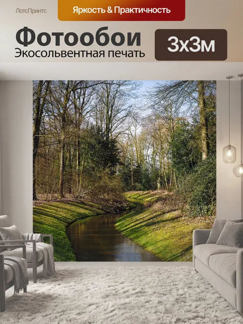 Фотообои Ручей