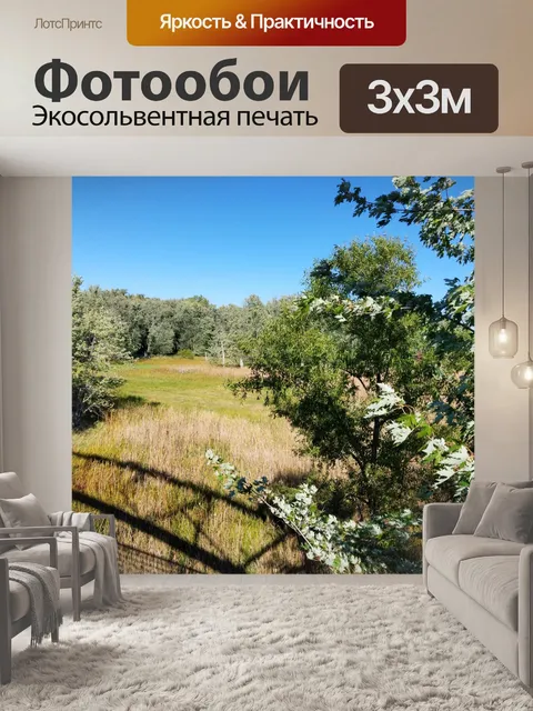 Фотообои Травяное поле