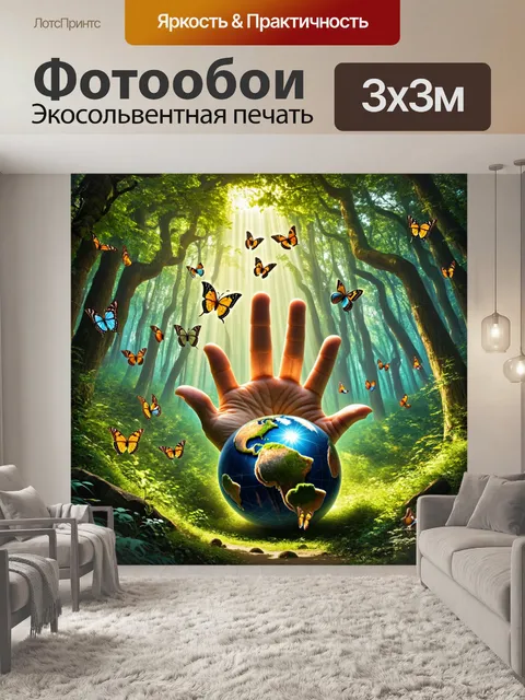 Фотообои мифический лес в косово, где солнечные лучи пробиваются сквозь листву