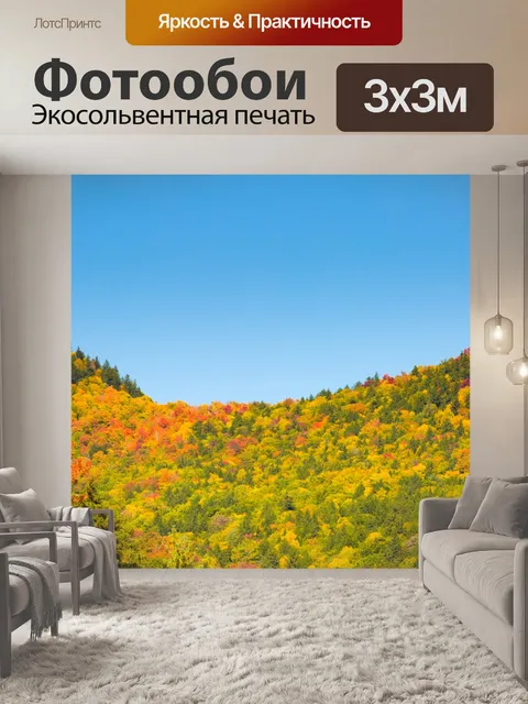 Фотообои Осень в Новой Англии
