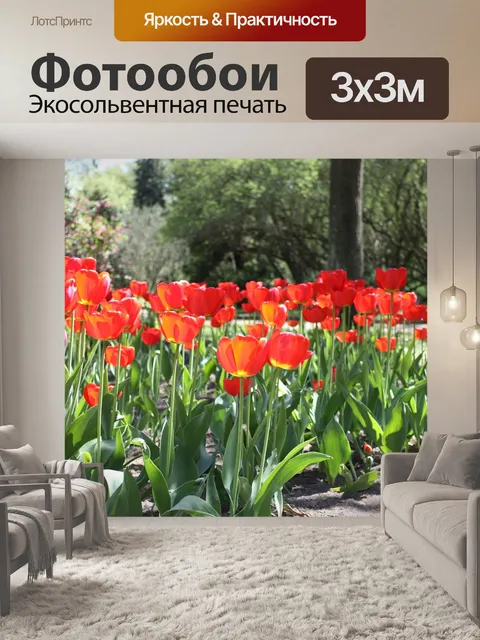 Фотообои Цветы