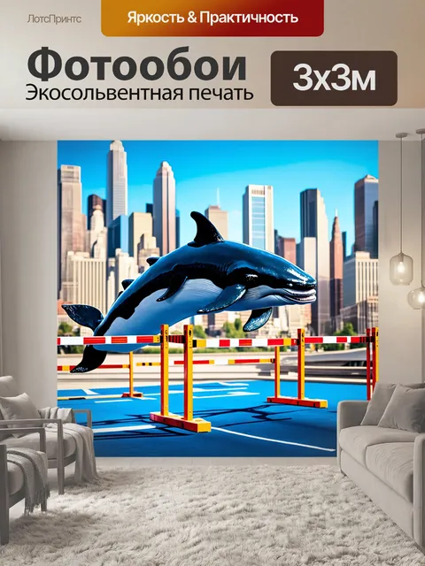 Фотообои китаиспер в спортивном наряде прыгает через высокое препятствие с грацией и ловкостью