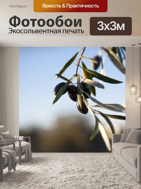 Фотообои Оливки