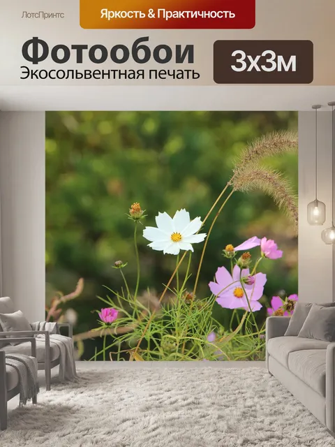Фотообои Цветы
