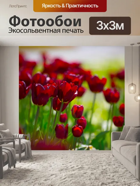 Фотообои Цветы