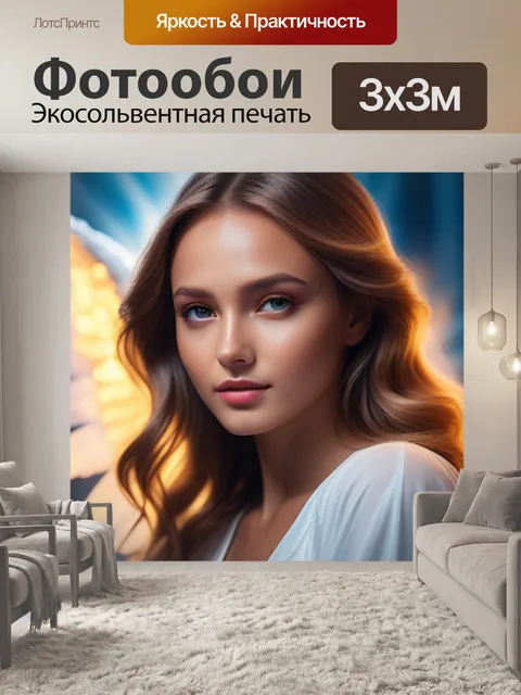 Фотообои с ангелом