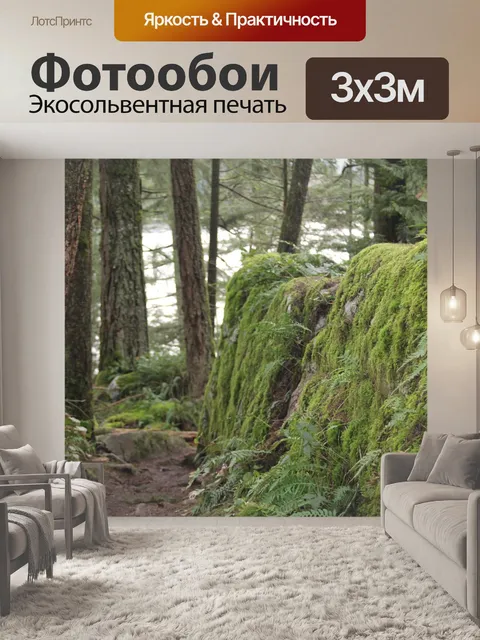 Фотообои Мох