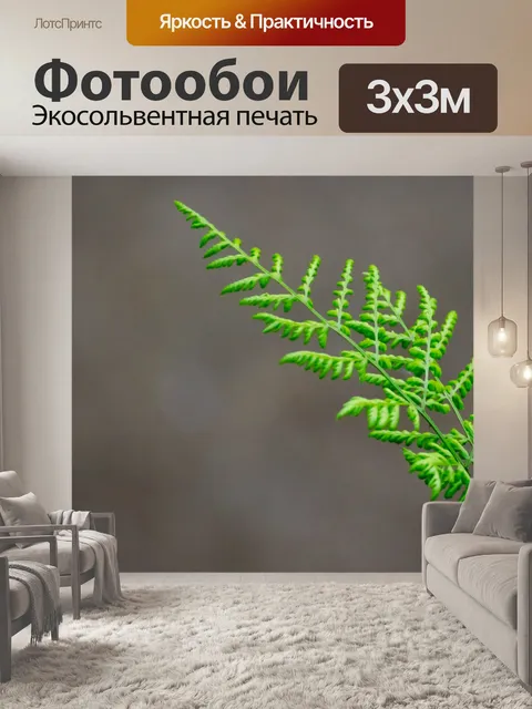 Фотообои папоротник-орляк