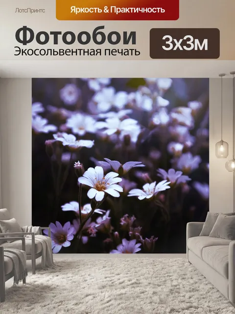 Фотообои Цветы