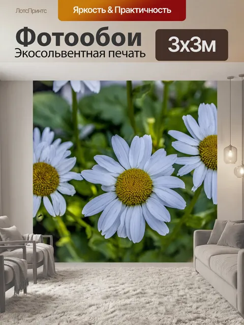 Фотообои Цветы