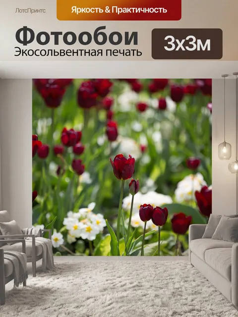 Фотообои Цветы