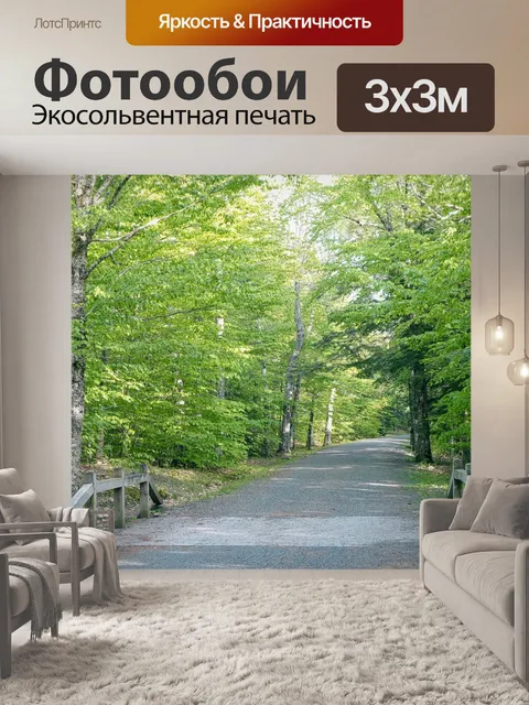 Фотообои Проселочная дорога
