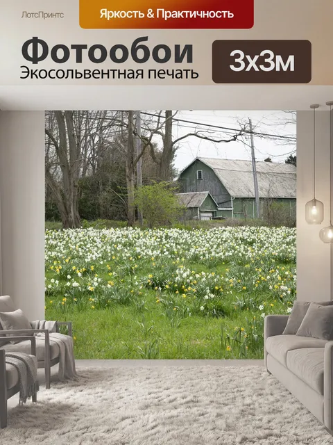 Фотообои Цветы
