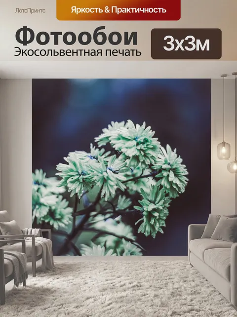 Фотообои Цветы