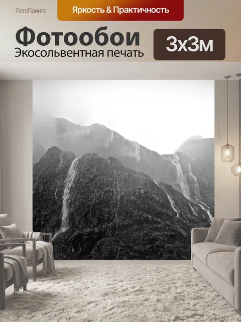 Фотообои Черное и белое